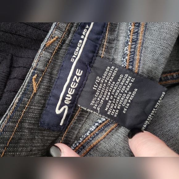 Stephen Hardy Squeeze Vintage Dark Denim Skirt - Picture 4 of 5